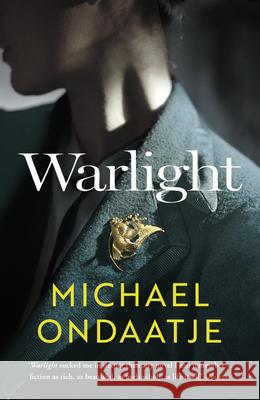 Warlight Michael Ondaatje 9781784708344