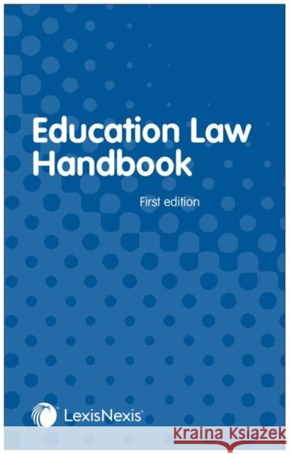 Education Law Handbook  9781784732714 Jordan Publishing (GB)