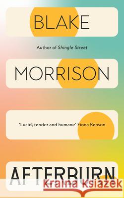 Afterburn Blake Morrison 9781784746032 Chatto & Windus
