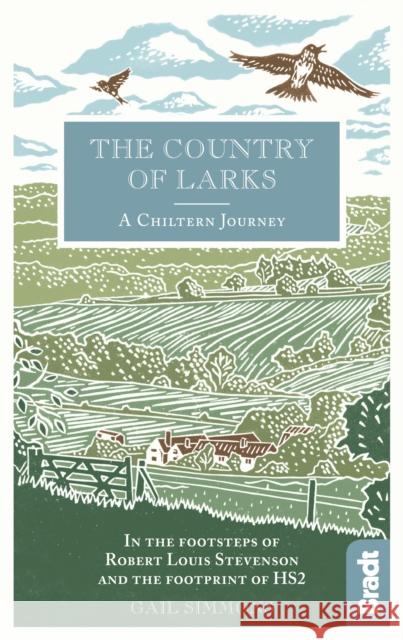 The Country of Larks: A Chiltern Journey: In the footsteps of Robert Louis Stevenson and the footprint of HS2 Gail Simmons 9781784770808