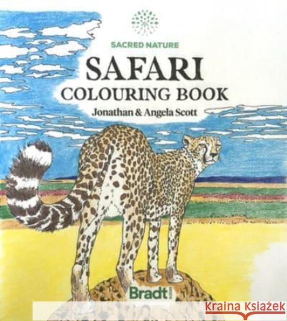 Sacred Nature Safari Colouring Book Jonathan Scott 9781784778606