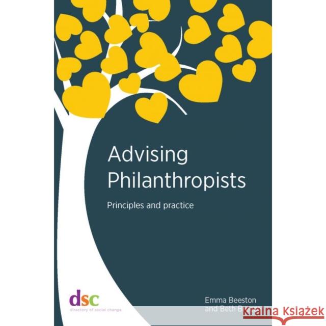 Advising Philanthropists: Principles and Practice Beth Breeze 9781784820862