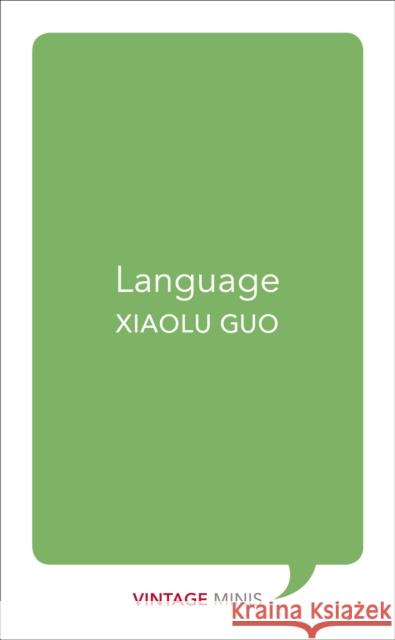 Language: Vintage Minis Guo Xiaolu 9781784872700