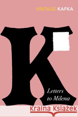 Letters to Milena Franz Kafka 9781784874001