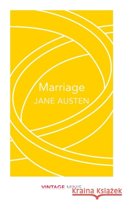 Marriage: Vintage Minis Jane Austen 9781784874056 Vintage Publishing