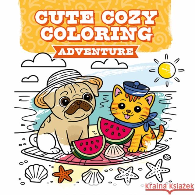 Cute Cozy Coloring: Adventure  9781784947323 GMC Publications