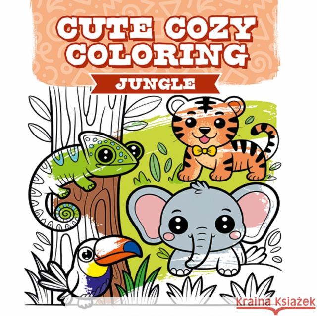 Cute Cozy Coloring: Jungle  9781784947354 GMC Publications