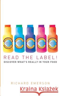 Read the Label! Richard Emerson 9781785040771 Ebury Publishing