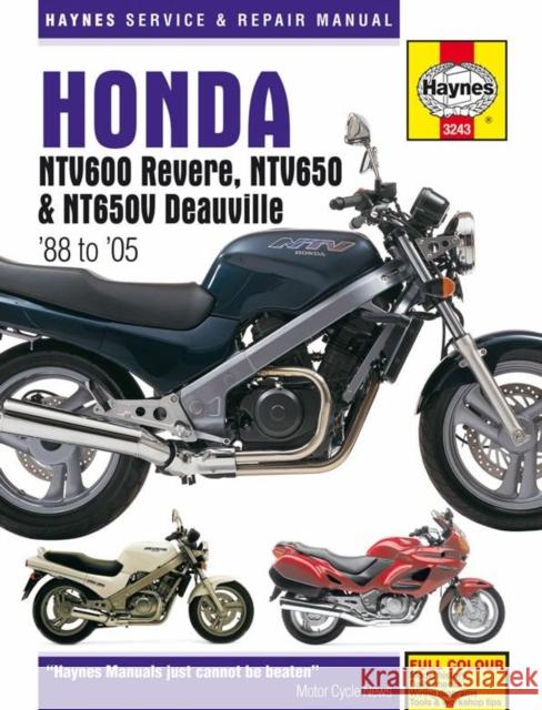 Honda NTV600 Revere, NTV650 & NTV650V Deauville (88-05): 88-05   9781785210402 Haynes Publishing Group