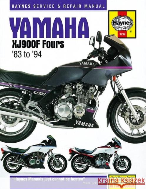 Yamaha XJ900F Fours (83 - 94) Haynes Repair Manual: 83-94 Haynes Publishing 9781785210501 Haynes Publishing Group