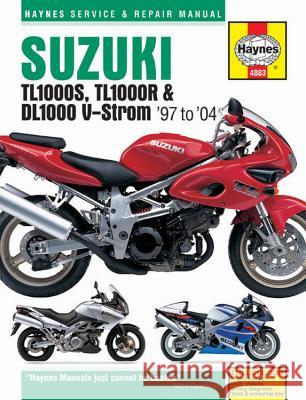 Suzuki Tl1000s, Tl1000r & Dl1000 V-Strom '97 to '04 Matthew Coombs 9781785213120 HAYNES MANUALS