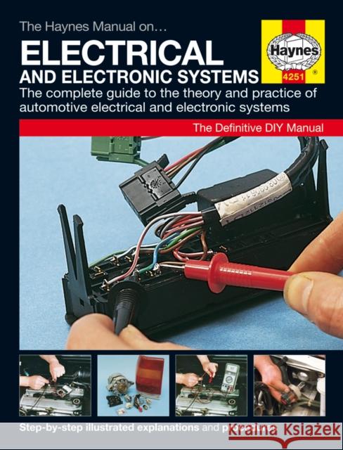 Haynes Car Electrical Systems Manual Haynes Publishing 9781785213717 Haynes Publishing Group