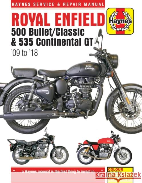 Royal Enfield Bullet and Continental GT Service & Repair Manual (2009 to 2018) Matthew Coombs 9781785214271