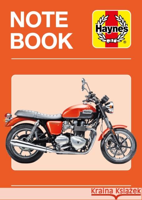 Haynes Note Book: Motorcycle Edition Haynes Publishing 9781785219443 Haynes Publishing Group