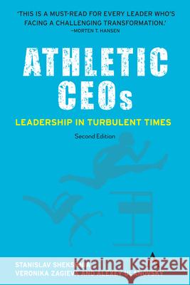 Athletic Ceos: Leadership in Turbulent Times_second Edition Shekshnia, Stanislav 9781785271199