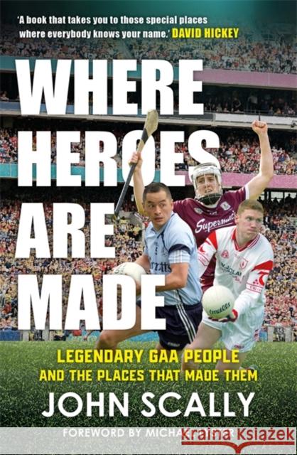 Where Heroes Are Made: Legendary GAA People and the Places That Made Them John Scally 9781785308611 Bonnier Books Ltd