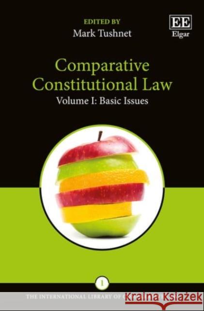 Comparative Constitutional Law Mark Tushnet   9781785362699 Edward Elgar Publishing Ltd