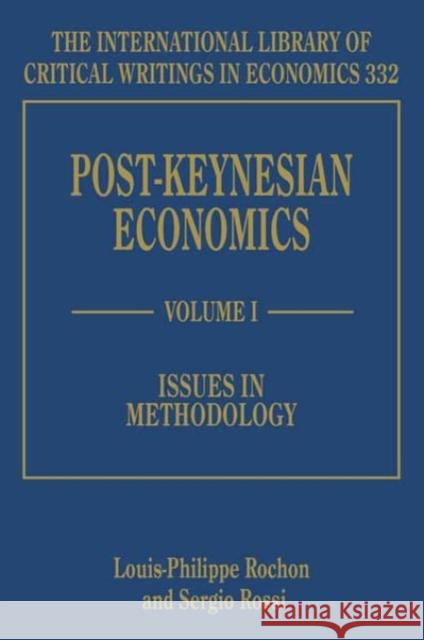 Post-Keynesian Economics Louis-Philippe Rochon Sergio Rossi  9781785363566 Edward Elgar Publishing Ltd