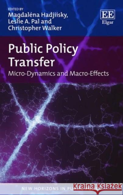 Public Policy Transfer: Micro-Dynamics and Macro-Effects Leslie A. Pal Magdalena Hadjiisky Christopher Walker 9781785368035 Edward Elgar Publishing Ltd