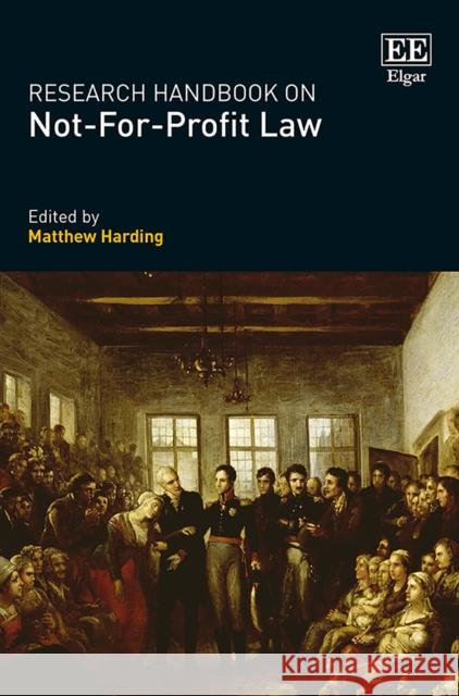 Research Handbook on Not-for-Profit Law Matthew Harding   9781785369988 Edward Elgar Publishing Ltd
