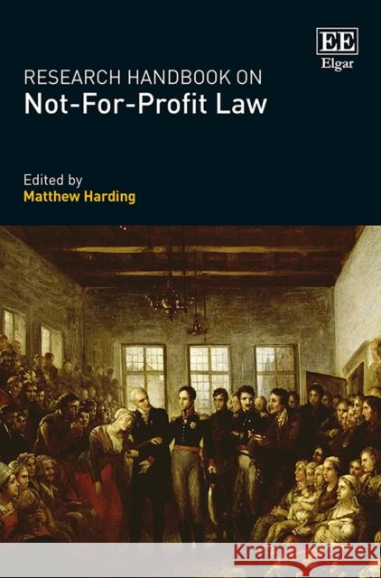 Research Handbook on Not-for-Profit Law Matthew Harding   9781785369988