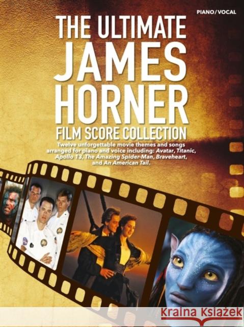 The Ultimate James Horner Film Score Collection  9781785580826 Hal Leonard Europe Limited