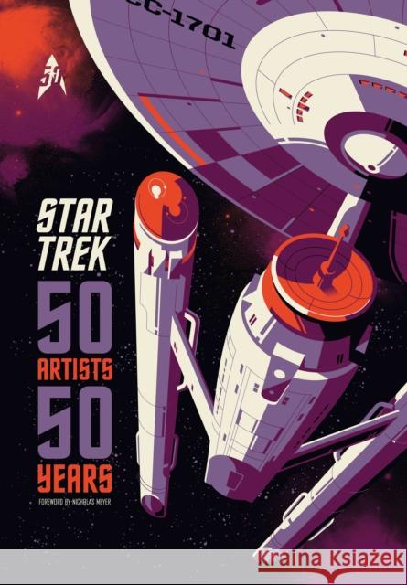 Star Trek: 50 Artists 50 Years Titan Books 9781785651168 Titan Books (UK)