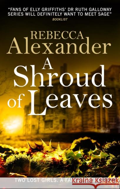 A Shroud of Leaves Rebecca Alexander 9781785656248