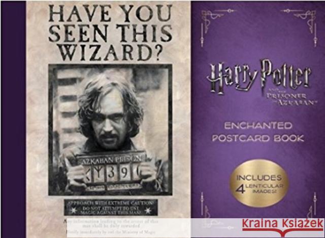 Harry Potter and the Prisoner of Azkaban Enchanted Postcard Book Titan Books   9781785657443 Titan Books Ltd