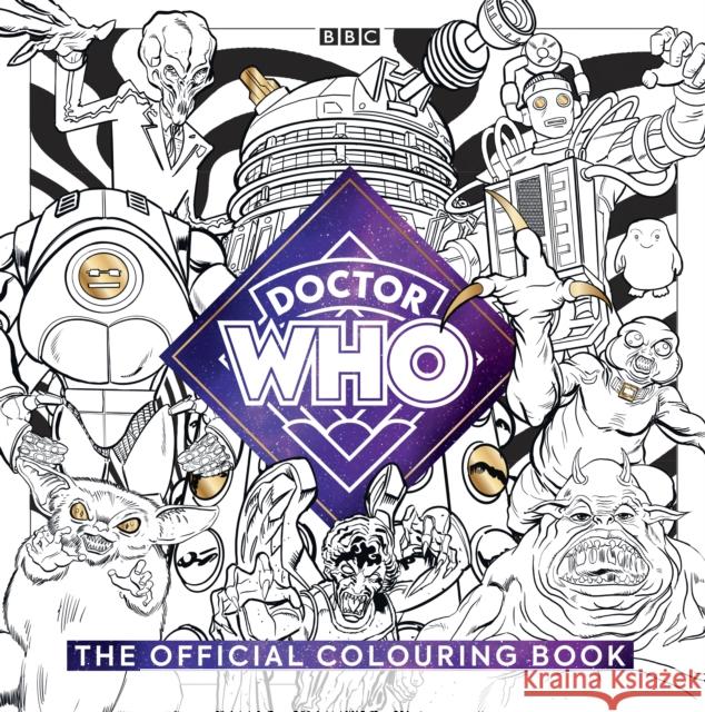 The Official Doctor Who Colouring Book Mike Collins 9781785949678
