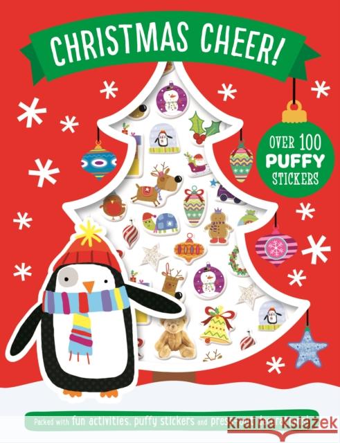 Christmas Cheer Puffy Sticker Book   9781785984594 