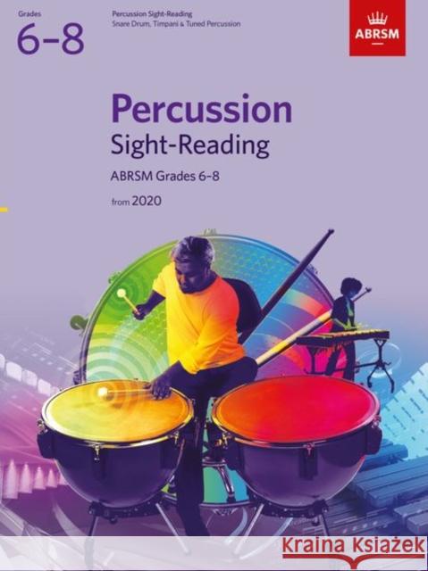 Percussion Sight-Reading, ABRSM Grades 6-8 ABRSM 9781786013156