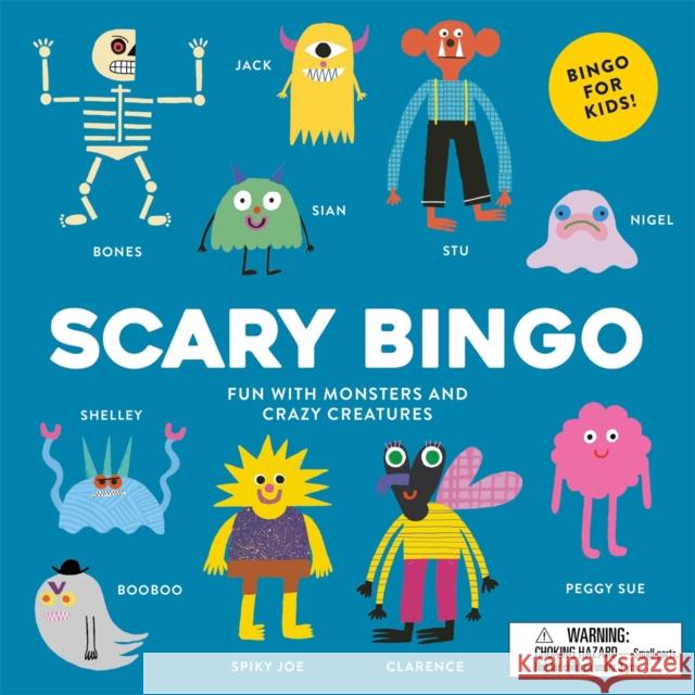 Scary Bingo: Fun with Monsters and Crazy Creatures Hodgson, Rob 9781786270085