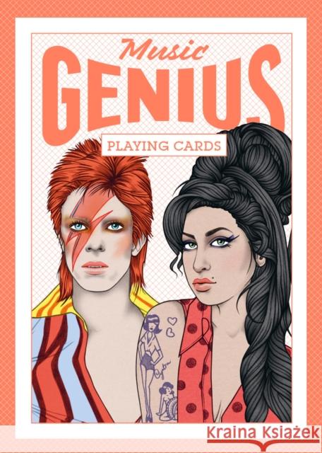 Genius Music (Genius Playing Cards) Lee, Rik 9781786270153 Laurence King