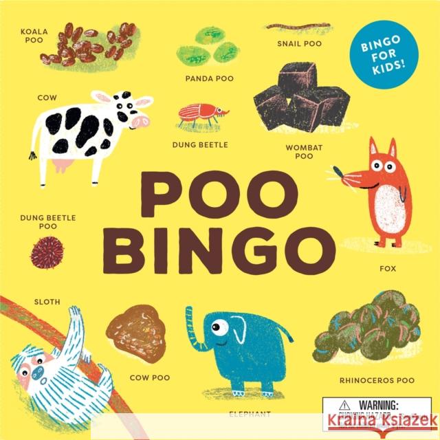 Poo Bingo (Kinderspiele) Onn, Aidan 9781786277466