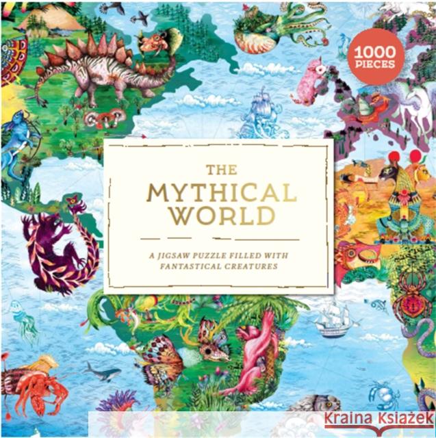 The the Mythical World 1000 Piece Puzzle: A Jigsaw Puzzle Filled with Fantastical Creatures Good Wives and Warriors 9781786279194 Laurence King