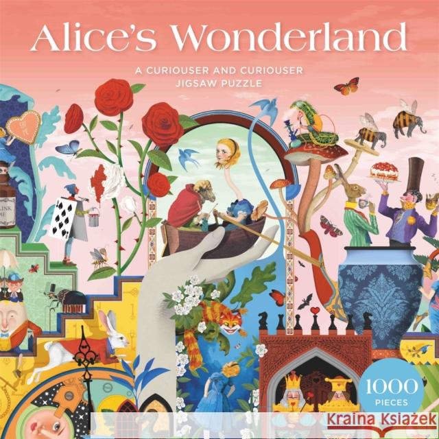 The Alice's Wonderland 1000 Piece Puzzle: A Curiouser and Curiouser Jigsaw Puzzle Ryder, Brett 9781786279491 Laurence King