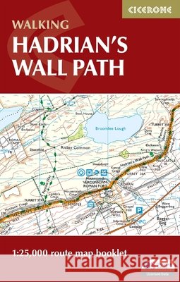 Hadrian's Wall Path Map Booklet: 1:25,000 OS Route Mapping Richards, Mark 9781786311511