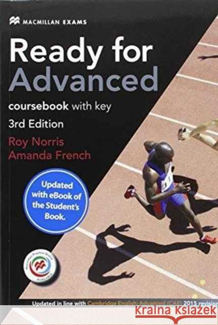 Ready for Advanced 3rd ed. Coursebook+eBook z kl. Roy Norris 9781786327574