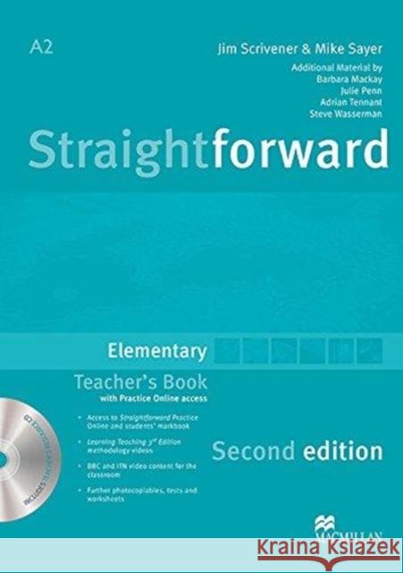 Straightforward 2nd Edition Elementary + eBook Student's Pack Roy Norris 9781786327611