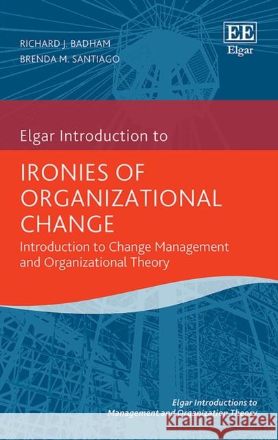 Ironies of Organizational Change: Introduction to Change Management and Organizational Theory Brenda M. Santiago 9781786437716
