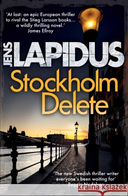Stockholm Delete  Lapidus, Jens 9781786491763