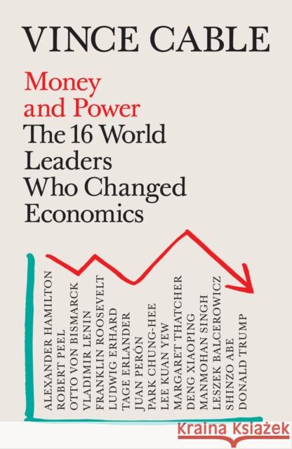 Money and Power: The 16 World Leaders Who Changed Economics Vince (Author) Cable 9781786495136 Atlantic Books