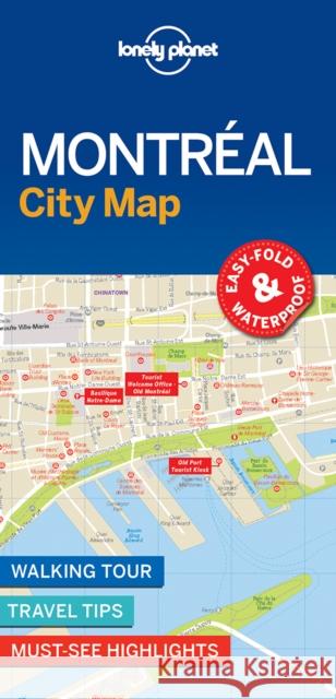 Lonely Planet Montreal City Map Lonely Planet 9781786576613 Lonely Planet Global Limited