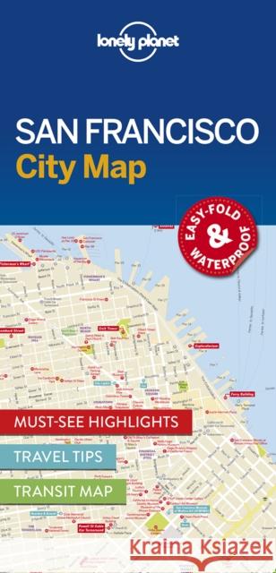 Lonely Planet San Francisco City Map 1 Lonely Planet 9781786577818 Lonely Planet