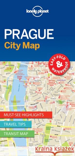 Lonely Planet Prague City Map Lonely Planet 9781786577863 Lonely Planet