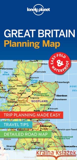 Lonely Planet Great Britain Planning Map Lonely Planet 9781786579058 Lonely Planet Global Limited