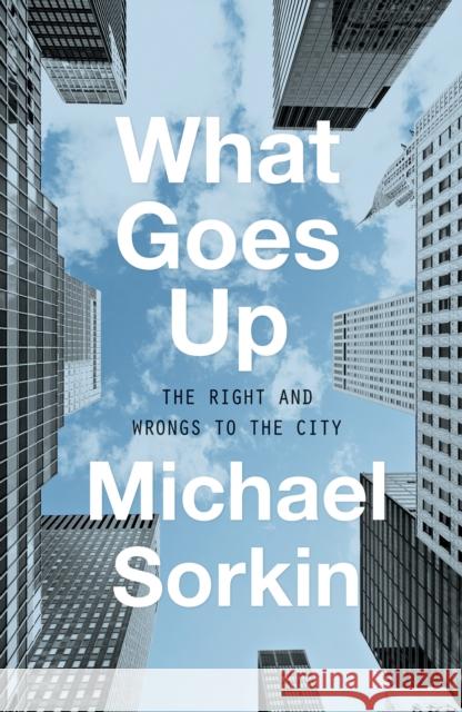 What Goes Up: The Right and Wrongs to the City Sorkin, Michael 9781786635150