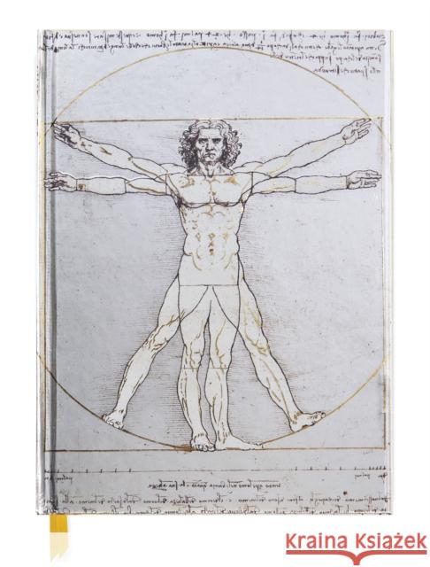 Da Vinci: Vitruvian Man (Blank Sketch Book) Flame Tree                               Flame Tree 9781786640192 Flame Tree Publishing