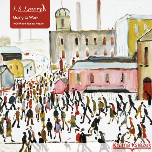 Adult Jigsaw Puzzle L.S. Lowry: Going to Work: 1000-piece Jigsaw Puzzles  9781786646347 Flame Tree Publishing